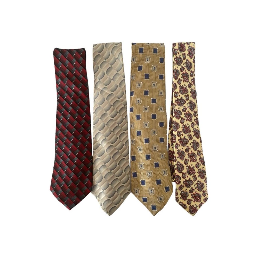 Stafford Men's Neck Ties Lot of 4